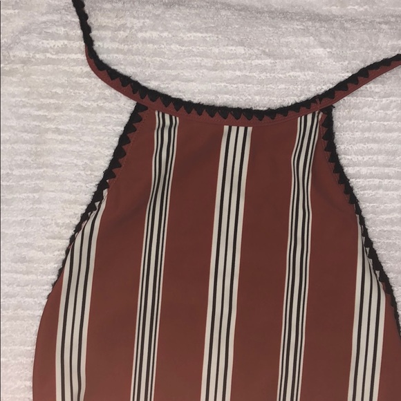 One piece Backless Halter Swimsuit - Picture 4 of 6